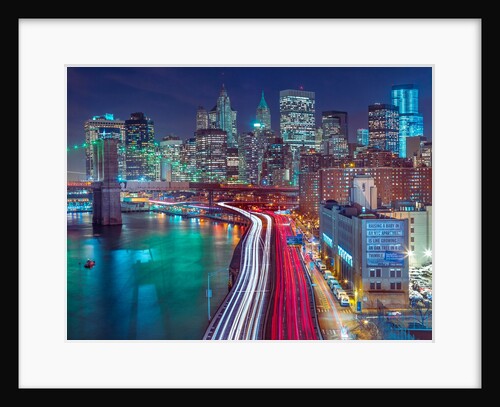 Streets of Manhattan city by Assaf Frank